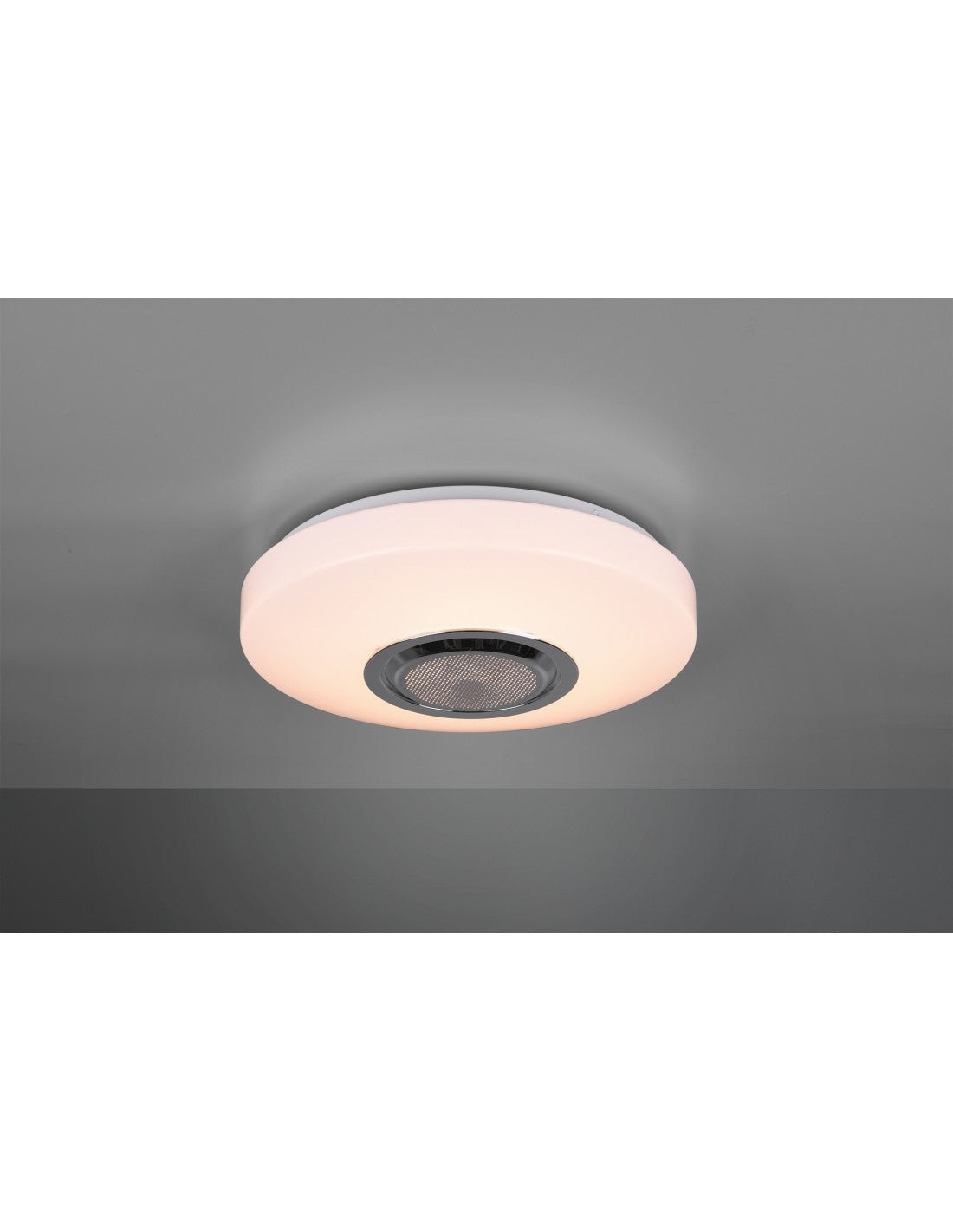 Plafonnier Rond Moderne LED RGB Bluetooth Maia Ø33 cm Blanc Trio Lighting