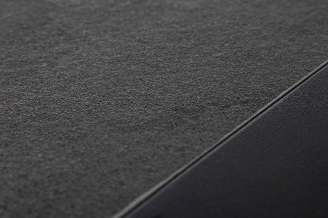 Table basse Kledi en aluminium anthracite 120x70x43h cm