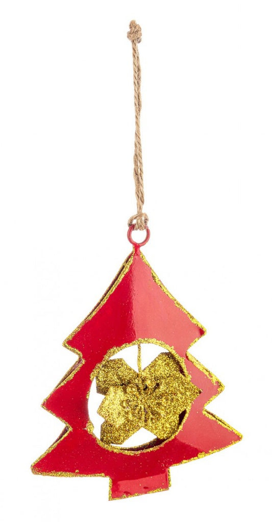 12x Pendentif Saveur Pin Rouge