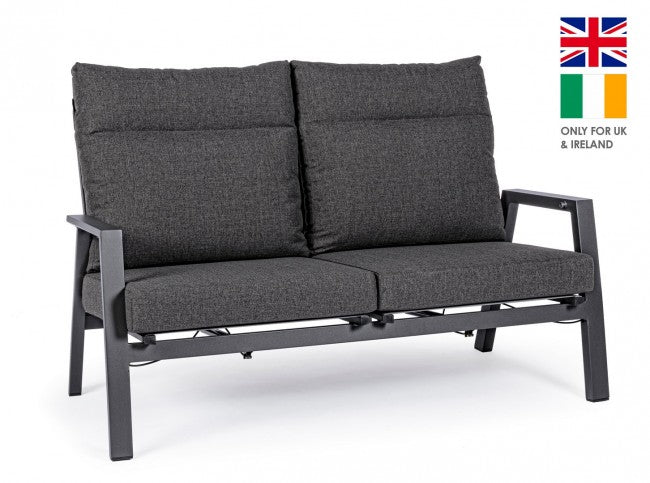 Canapé 2P Recl CC Kledi Antrac Jx55-Uk