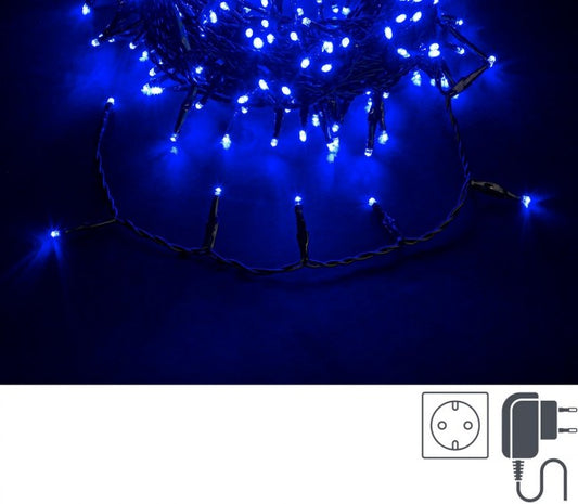12x 180L Bleu 5Mm Fil Vert IP44