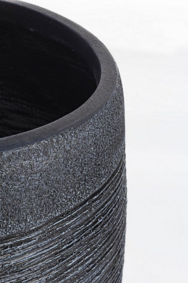 Set2 P.Vase Graffiti Bombe Noir