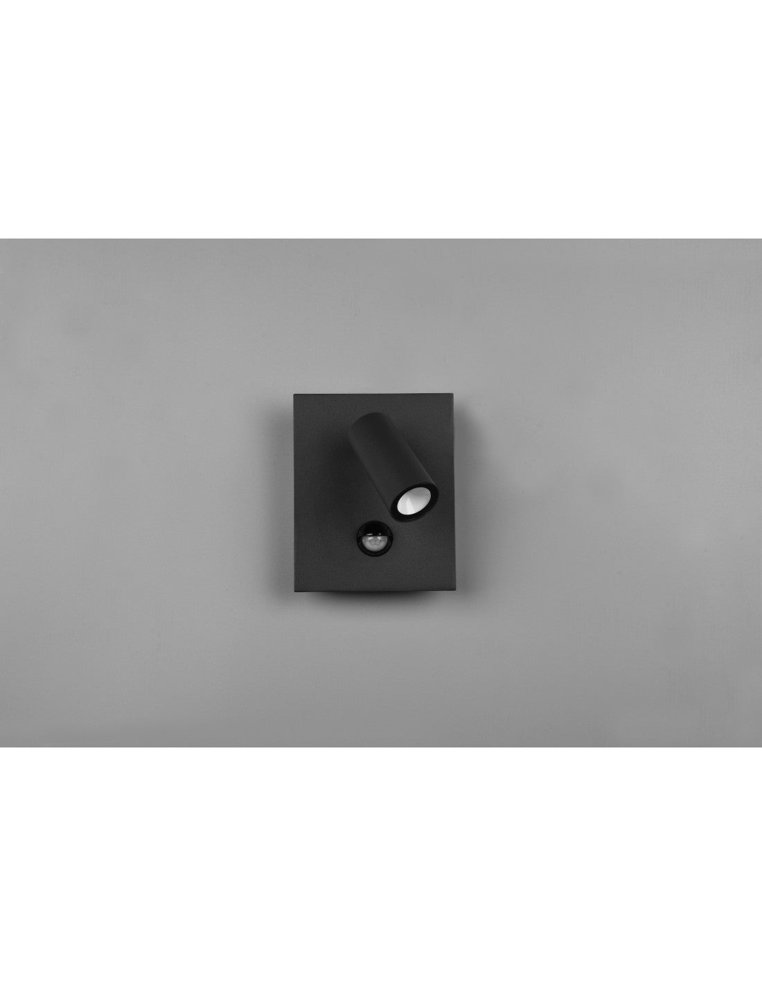 Applique orientable Tunga Spot LED Anthracite IP54 avec capteur d'éclairage Trio