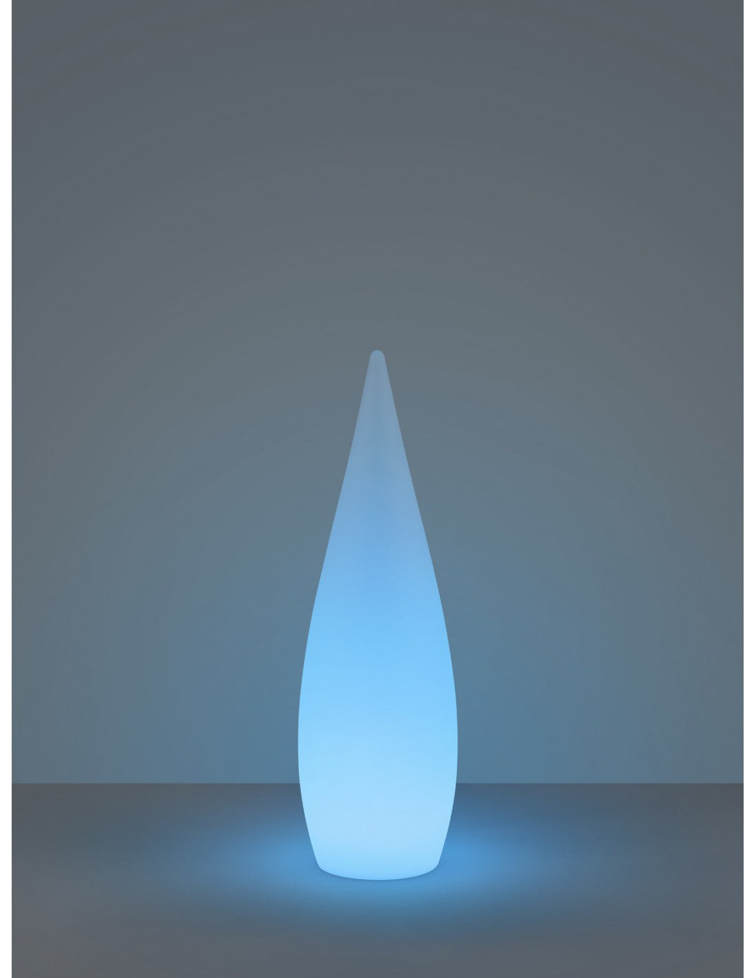 Lampadaire Drop pour extérieur Led RGBW Palmas IP44 Trio Lighting