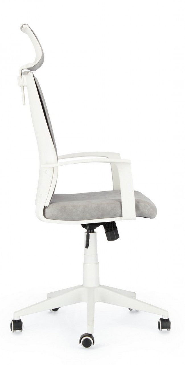 Fauteuil de bureau gris Gordon