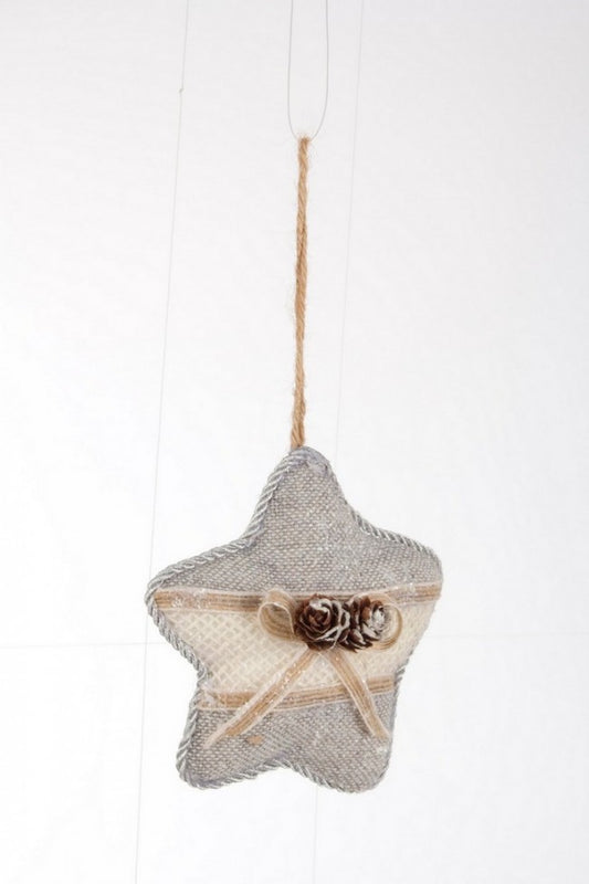 8x Charmant pendentif étoile L