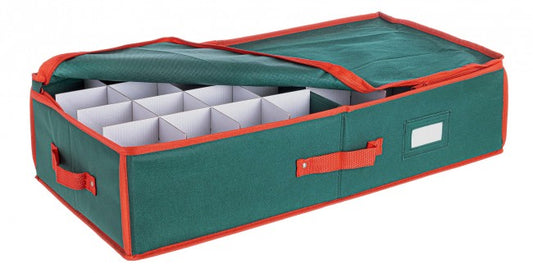 4x Conteneur de Boules Vertes de Noël 64P D80