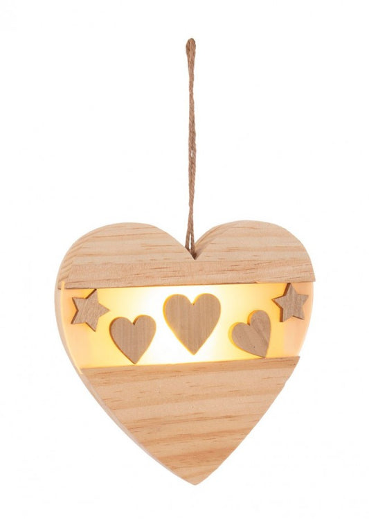 4x Pendentif Coeur Avril C
