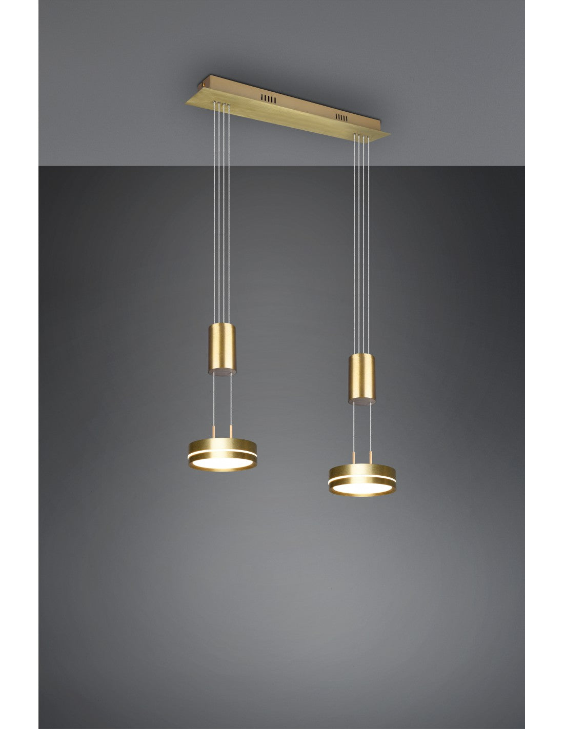 Suspension Diffuseurs Disco Led Dimmer Franklin Laiton Trio Lighting