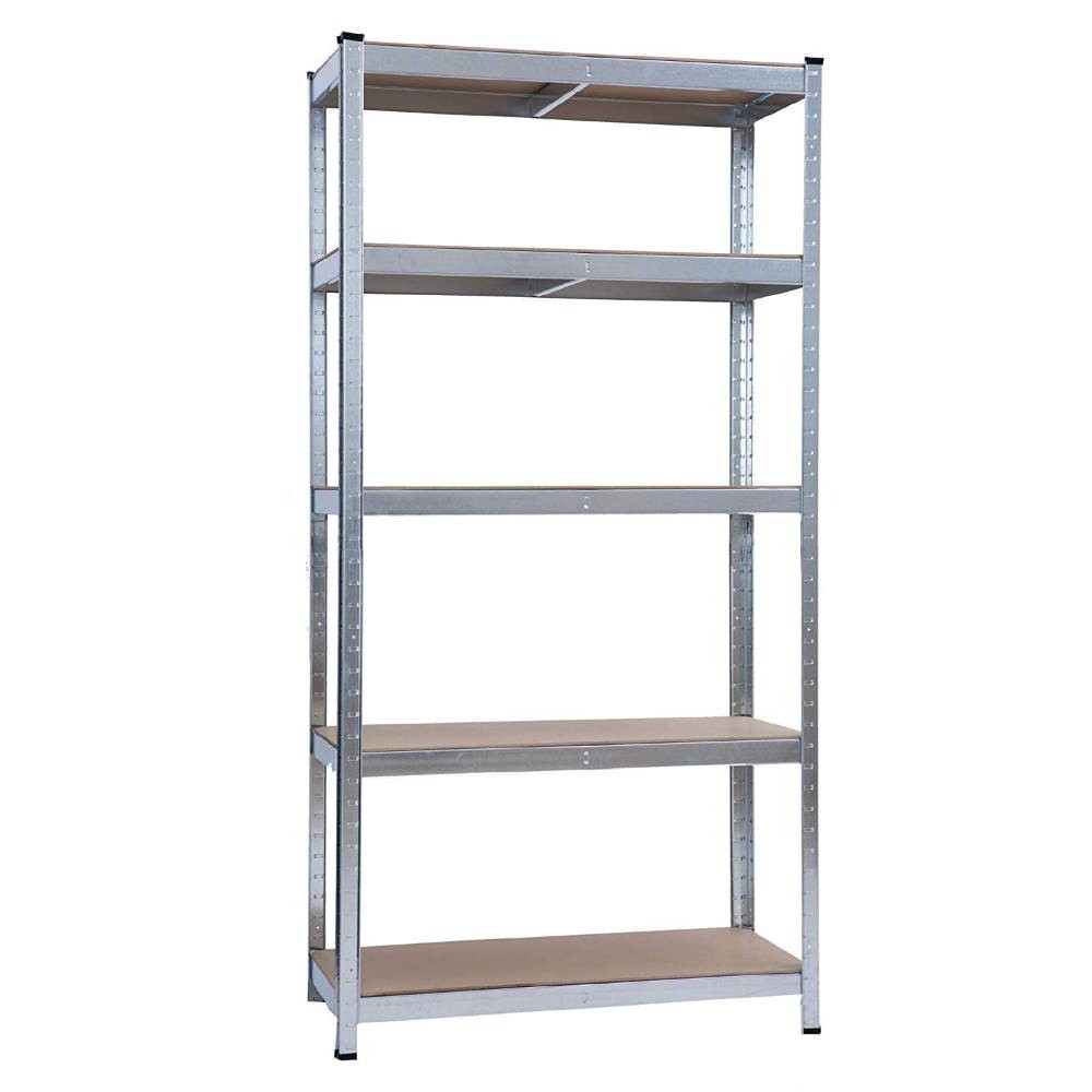 Etagère en acier galvanisé 5 étagères 90x40x180 à emboîter