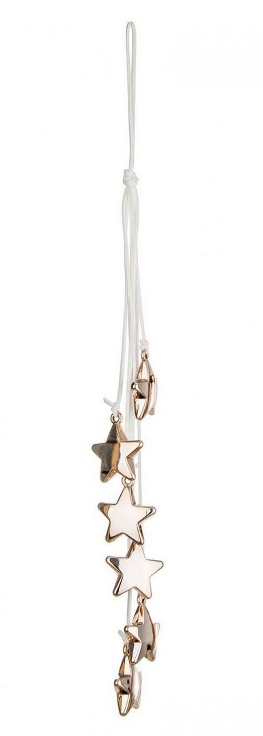 12x Pendentif Dahlia 6 étoiles