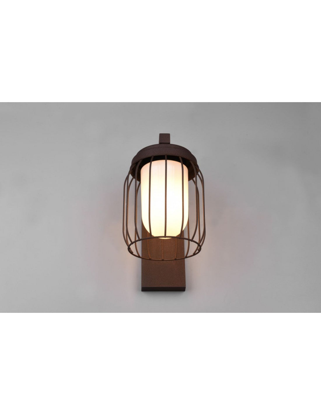 Applique Cage Rouille 1xE27 Tuela IP44 Trio Lighting