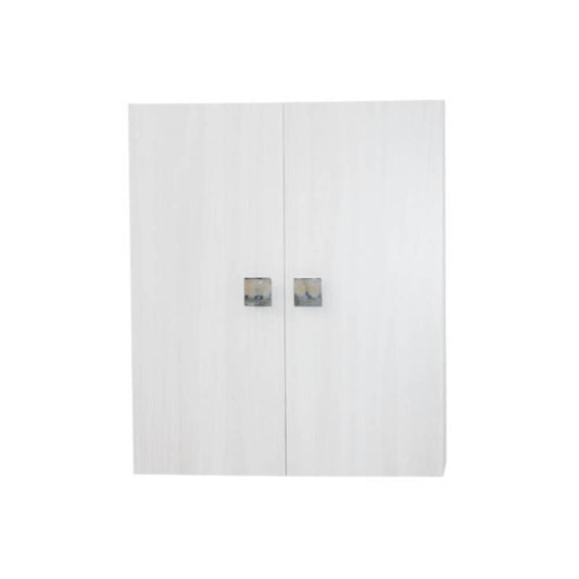 Blanca élément mural de salle de bain 2 portes 60x17x70h mélèze blanc
