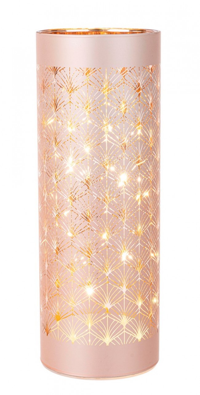 4x Décoration Vt Brillant Cil Rose LC