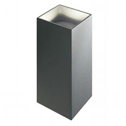 Applique murale 6W+6W LED 4000K ligne tour graphite