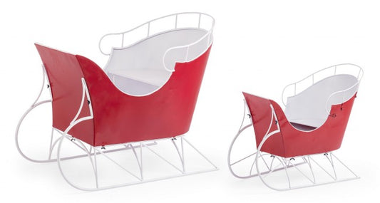 Set2 Luge Kory Rouge-Blanc