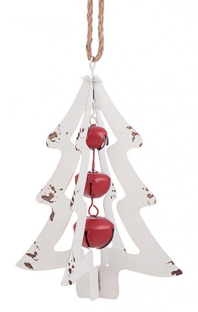 3x Suspension Bell Pine Met Blanc C