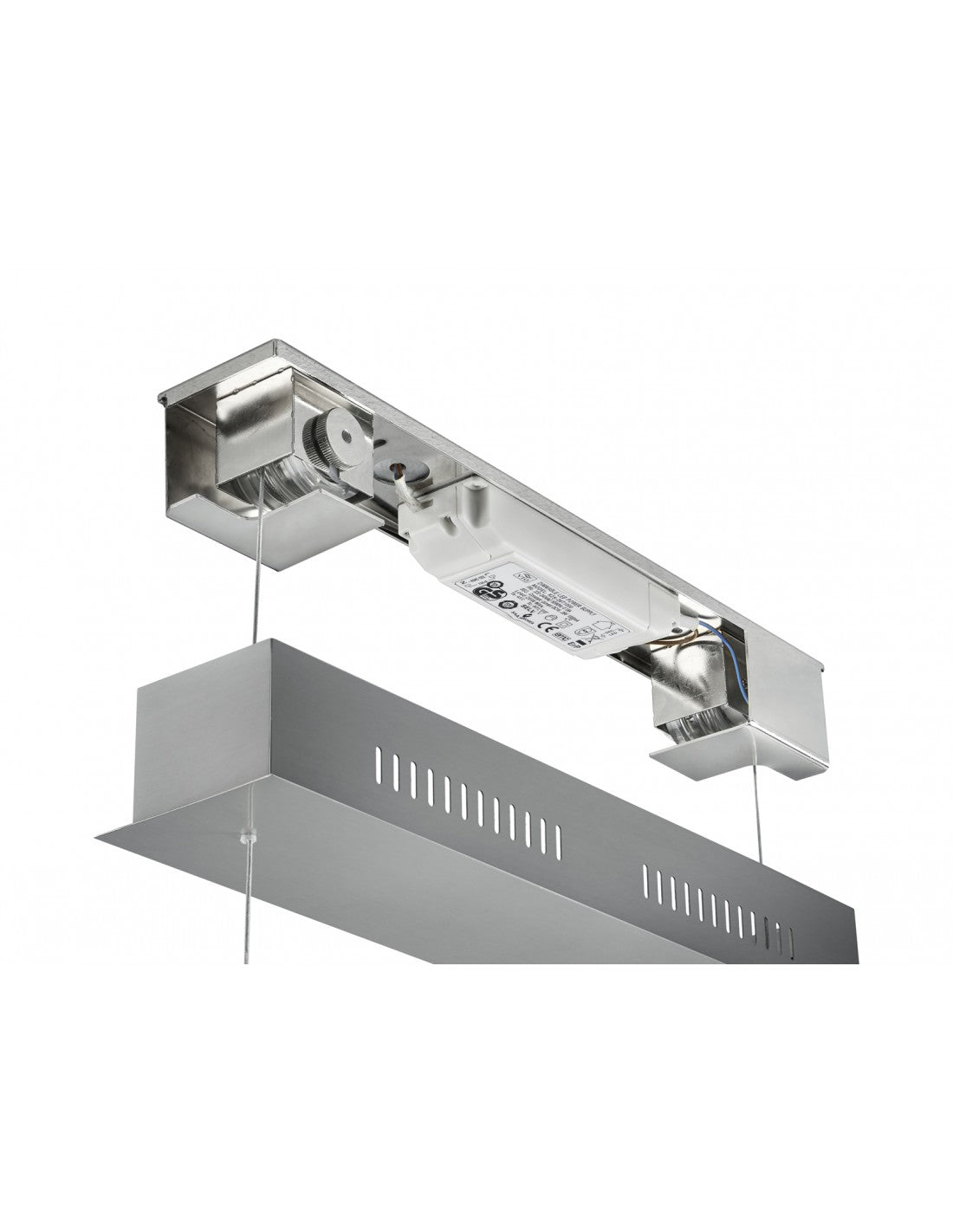 Nickel Suspension 4 Verre Led Gradateur Alegro Trio Lighting