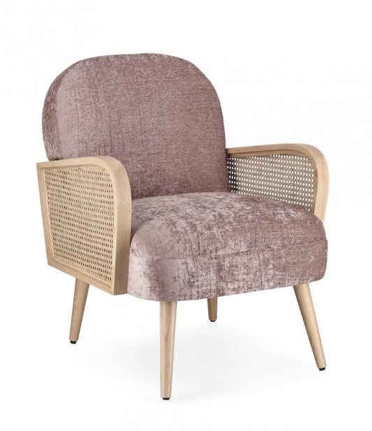 Fauteuil Dalida Vieux Rose