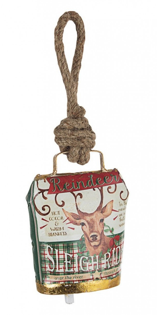 6x pendentif cloche de renne Kendal