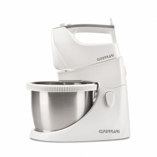 Batteur à main avec bol en acier inoxydable 550W G3