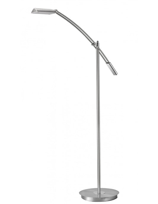 Lampadaire Vérone Led 12W H126 cm Nichel Trio Lighting