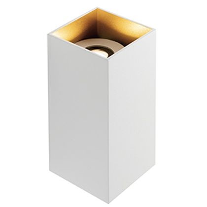 Applique 6W+6W LED 3000K ligne tour en or blanc