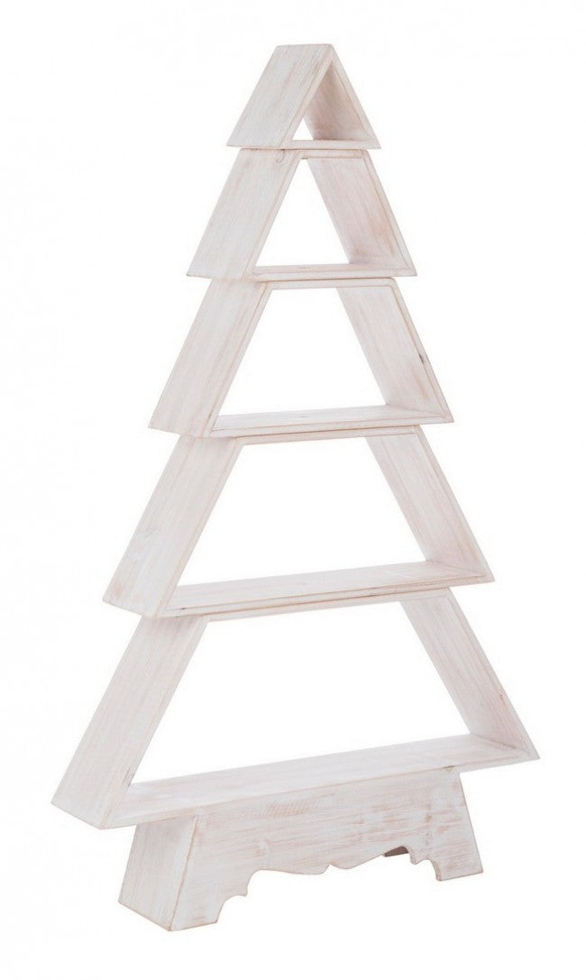 2x 4P Présentoir Forêt Blanc