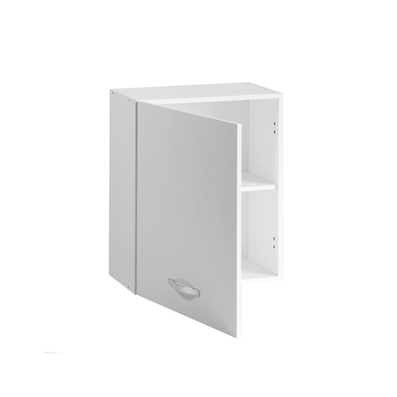 Élément mural de cuisine Frêne Blanc 60x32xH 72 cm 1 porte