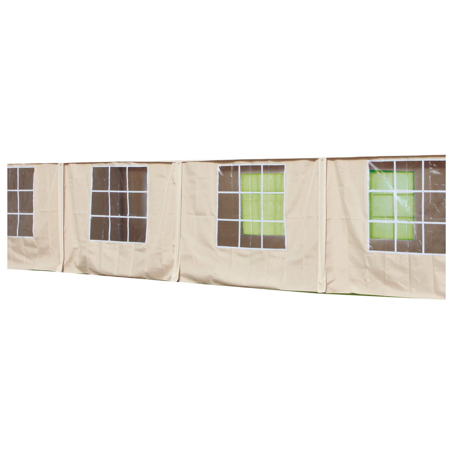 Ensemble de couvertures latérales pour tonnelle Big Royal YF5005S blanc