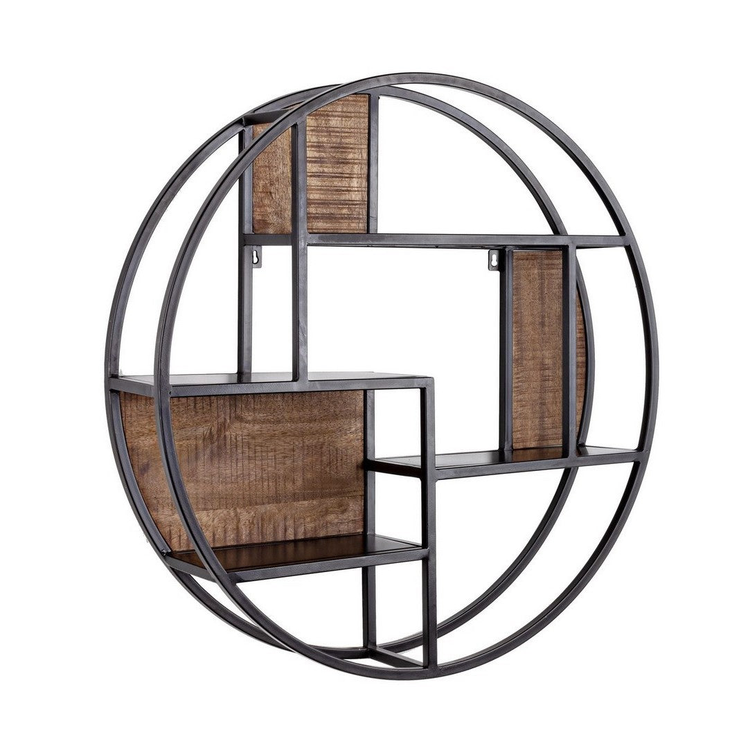 Etagère 3 étagères style industriel Walton D80 cm