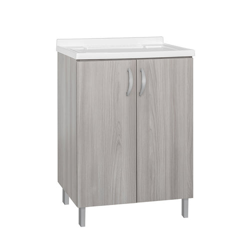 Evier Easy Top en mélamine Olmo - 60 x 50 cm (2 portes)