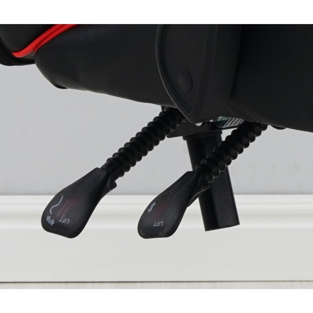 Fauteuil gaming Mek rouge noir