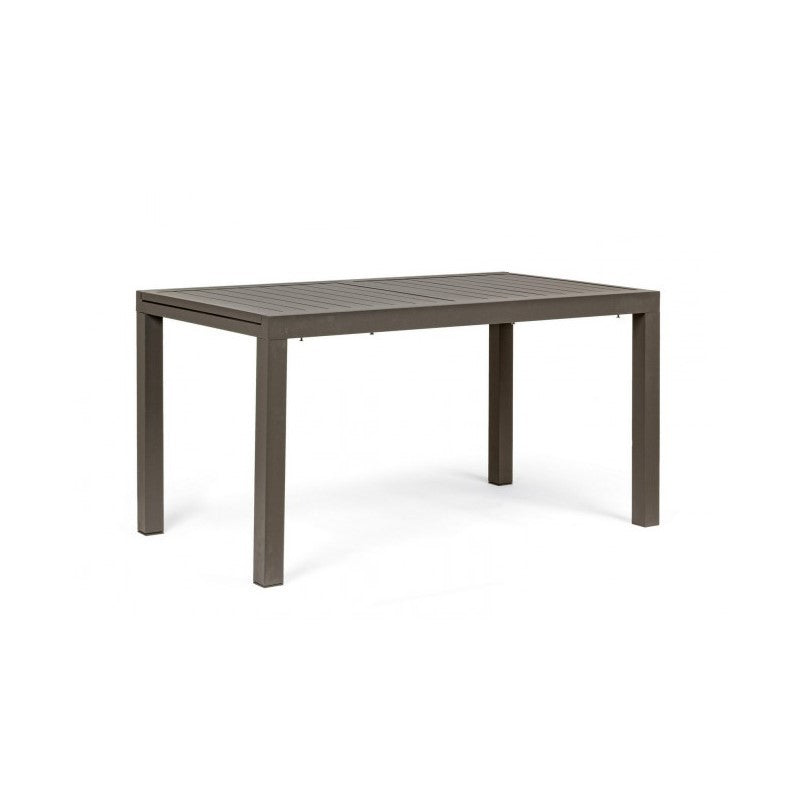 Table d'extérieur extensible en aluminium Caffè HILDE YK14 140-210x77x h75 cm