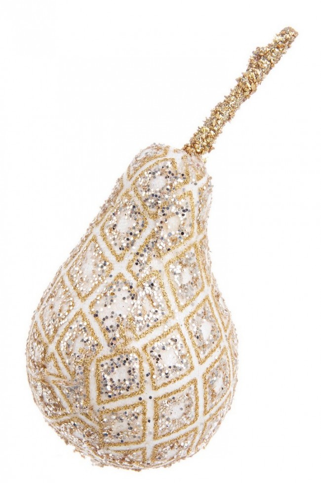 12x Poire Diamants Or L