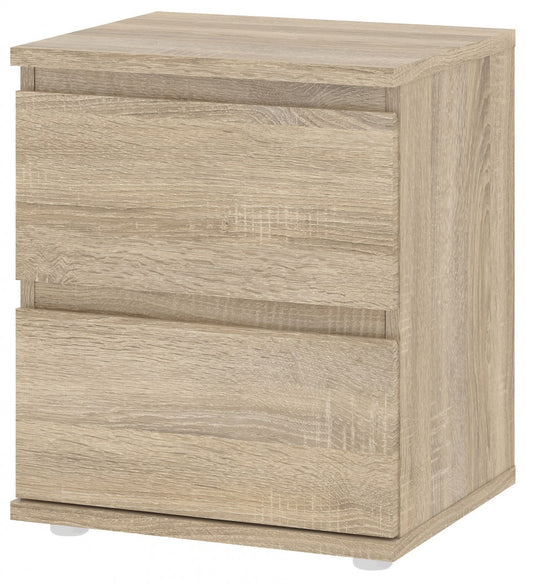 Table de chevet chambre en chêne 40 x 34 x 48 h cm