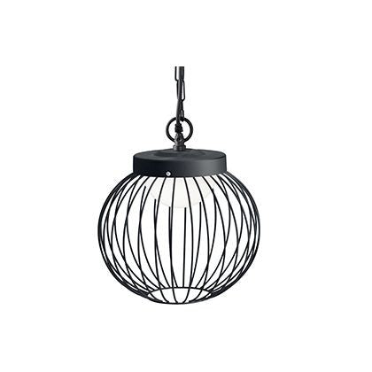 Suspension 20W LED 4000K ligne cage noire