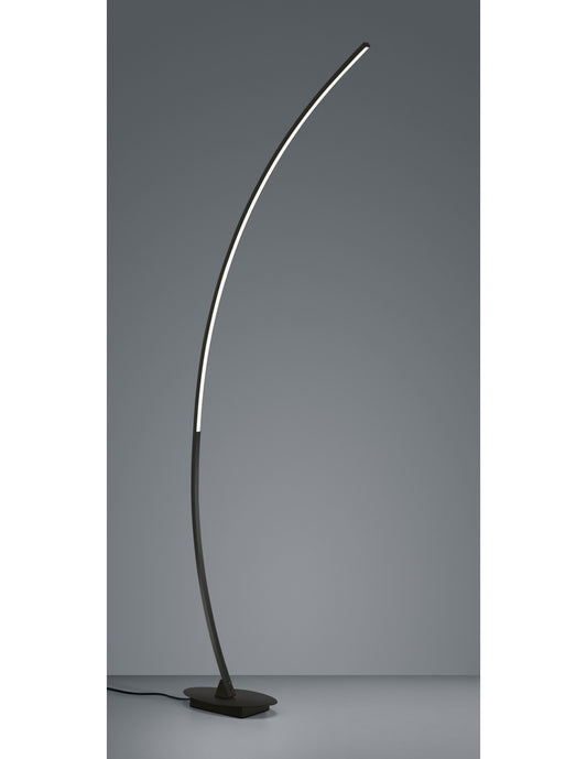 Lampadaire Solo Led 11W H158 cm Noir Trio Lighting