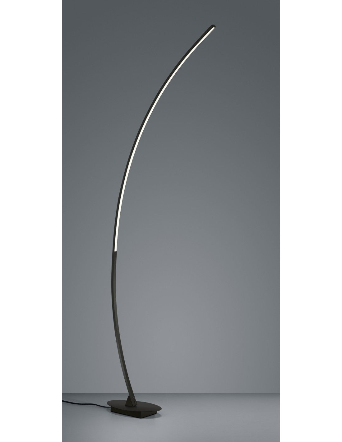 Lampadaire Solo Led 11W H158 cm Noir Trio Lighting