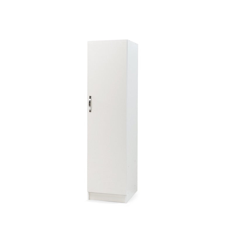 Armoire modulable pour chambre 1 porte frêne blanc 45x60xH 180 cm