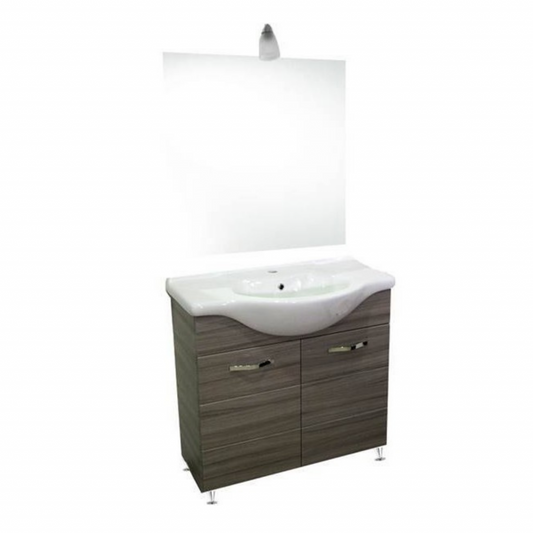 Meuble de salle de bain Antonella Cm. 85 Palissandre