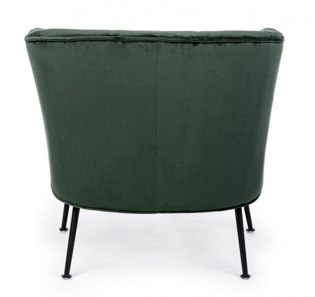 Fauteuil de style design vert