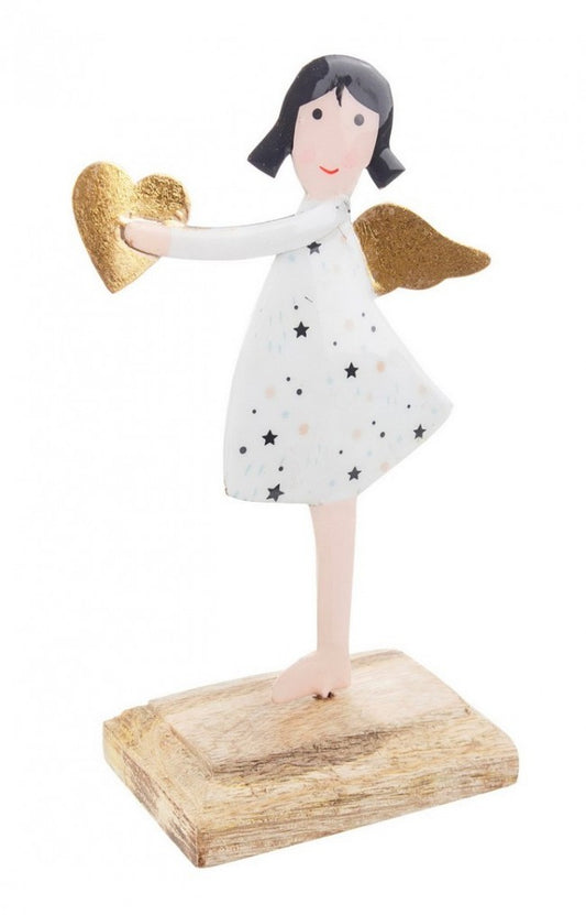 6x Support Angel Shelly Blanc S