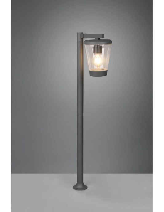 Lanterne d'Extérieur Poteau Cavado Vintage Aluminium Anthracite IP44 Trio Éclairage