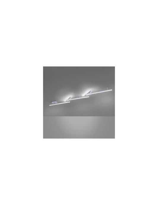 Plafonnier Tiges Emission LED RGB Directe et Indirecte Melby Smart Control Trio Lighting