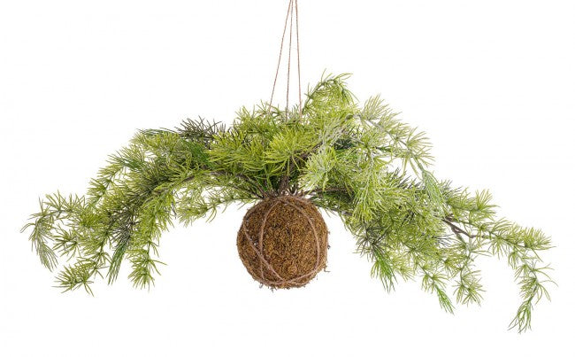 4x Décoration Sphère Haie Enneigée D75