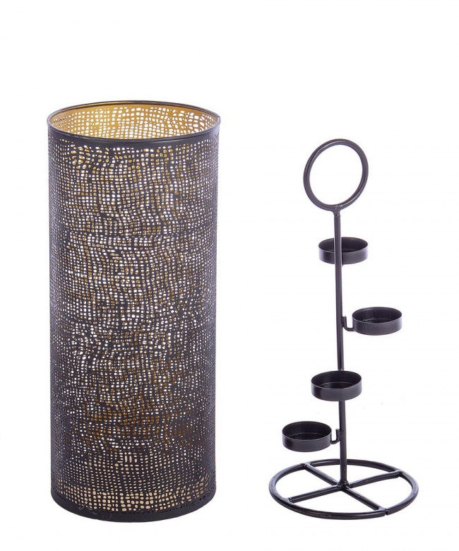 P.Photophore 4P Icelyn Noir-Or