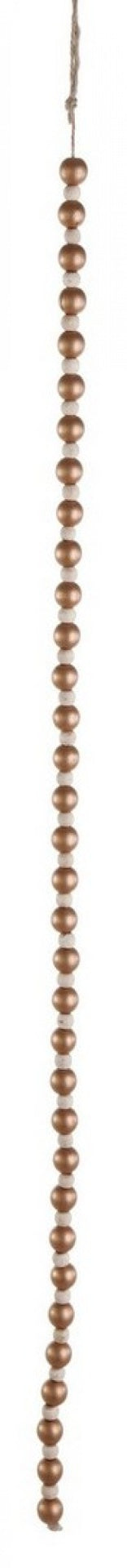 12x chaîne de perles dorées