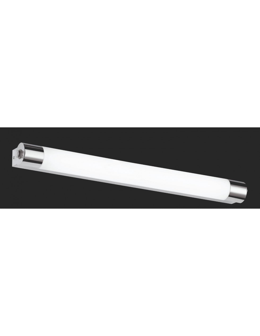 Reglette LED Applique Miroir Kolian Chrome 64cm IP44 Trio Lighting