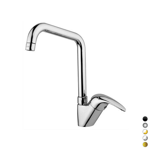 Mélangeur monoc. Évier Nettuno Due - Chrome